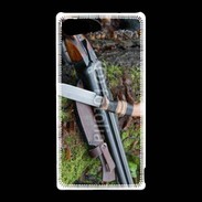 Coque Sony Xperia Z5 Compact Fusil de chasse et couteau 2