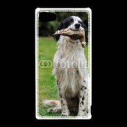 Coque Sony Xperia Z5 Compact setter anglais avec bécasse