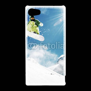 Coque Sony Xperia Z5 Compact Saut en Snowboard 2