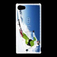Coque Sony Xperia Z5 Compact Skieur en montagne