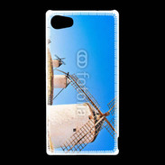 Coque Sony Xperia Z5 Compact Paysage avec des moulins