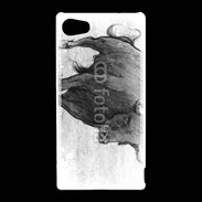 Coque Sony Xperia Z5 Compact Dessin de taureau de corrida