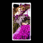 Coque Sony Xperia Z5 Compact Femme florale