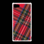 Coque Sony Xperia Z5 Compact Mode tissus écossais rouge