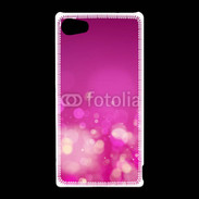 Coque Sony Xperia Z5 Compact fond rose or