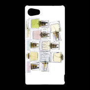 Coque Sony Xperia Z5 Compact Pyramide de bouteilles de parfums