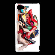 Coque Sony Xperia Z5 Compact Pêle mêle chaussures