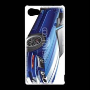 Coque Sony Xperia Z5 Compact Mustang bleue