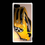 Coque Sony Xperia Z5 Compact Belle voiture jaune et noire