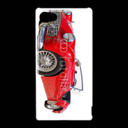 Coque Sony Xperia Z5 Compact Vieille voiture cabriolet rouge
