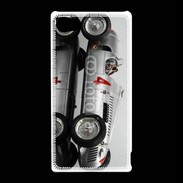Coque Sony Xperia Z5 Compact Vieille voiture de course Audi
