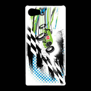 Coque Sony Xperia Z5 Compact Course de voiture rétro
