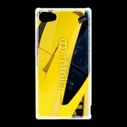 Coque Sony Xperia Z5 Compact Voiture de sport jaune