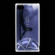 Coque Sony Xperia Z5 Compact Silhouette sexy avec jante de voiture