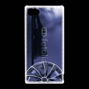 Coque Sony Xperia Z5 Compact Silhouette sexy avec jante de voiture 2