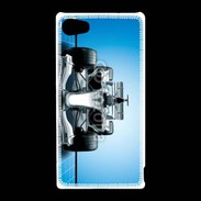 Coque Sony Xperia Z5 Compact Formule 1 sur fond bleu