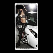 Coque Sony Xperia Z5 Compact Voiture et charme