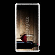 Coque Sony Xperia Z5 Compact Vin rouge 1
