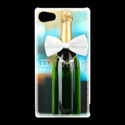 Coque Sony Xperia Z5 Compact Bouteille de champagne avec noeud