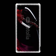 Coque Sony Xperia Z5 Compact Vin rouge 2
