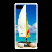 Coque Sony Xperia Z5 Compact Bateau plage de Cuba