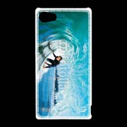 Coque Sony Xperia Z5 Compact Surfeur dans un tube