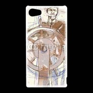 Coque Sony Xperia Z5 Compact Illustration d'un capitaine de bateau