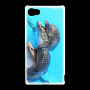 Coque Sony Xperia Z5 Compact Duo de dauphins
