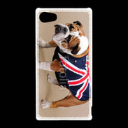 Coque Sony Xperia Z5 Compact Bulldog anglais en tenue