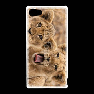 Coque Sony Xperia Z5 Compact Lionceaux