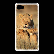 Coque Sony Xperia Z5 Compact Lionne et ses petits