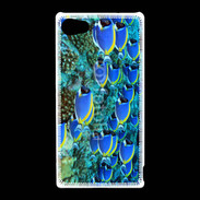 Coque Sony Xperia Z5 Compact Banc de poissons bleus