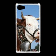 Coque Sony Xperia Z5 Compact Vache de race Abondance Savoie
