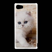 Coque Sony Xperia Z5 Compact Adorable chaton persan 2