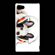Coque Sony Xperia Z5 Compact Chien et musique