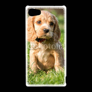 Coque Sony Xperia Z5 Compact Chiot cocker Spaniel