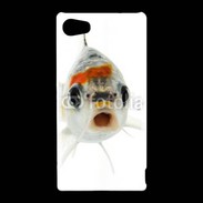 Coque Sony Xperia Z5 Compact Poisson Silver Koi de face