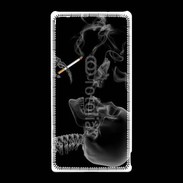 Coque Sony Xperia Z5 Compact Squelette fumeur