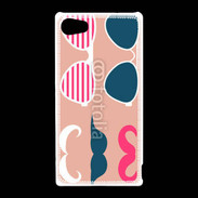 Coque Sony Xperia Z5 Compact Moustache et lunettes 5