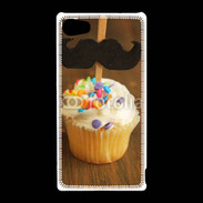 Coque Sony Xperia Z5 Compact Cupcake moustache