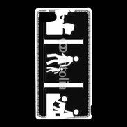 Coque Sony Xperia Z5 Compact humour panneau 2