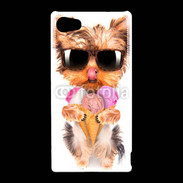Coque Sony Xperia Z5 Compact Yorkshire avec un cornet de glace
