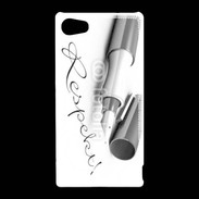 Coque Sony Xperia Z5 Compact Respect en écriture