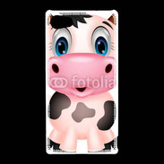 Coque Sony Xperia Z5 Compact Vache cartoon 510