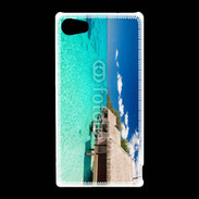 Coque Sony Xperia Z5 Compact Bungalow sur mer tropicale