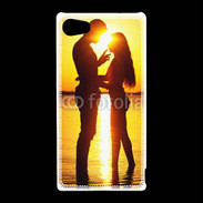 Coque Sony Xperia Z5 Compact Couple sur la plage