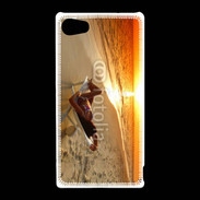 Coque Sony Xperia Z5 Compact Couché de soleil agréable sur la plage