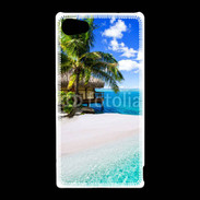 Coque Sony Xperia Z5 Compact Petite île tropicale sur l'océan indien