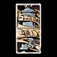 Coque Sony Xperia Z5 Compact Graffiti bombe de peinture 6