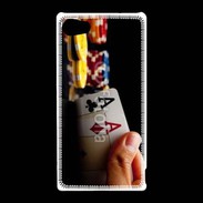 Coque Sony Xperia Z5 Compact Poker paire d'as